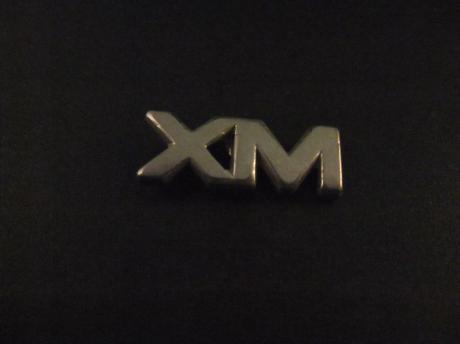 Citroën XM zilverkleurig logo